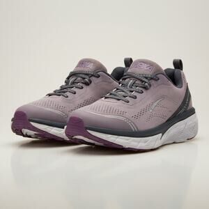 LA Gear Endeavor Womens Running Shoes Purple Gray Athletic Size 10